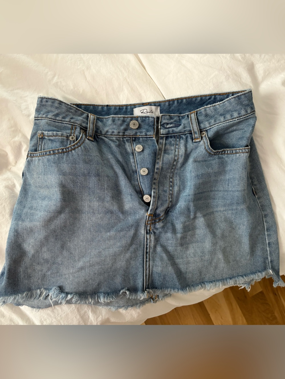 Rails Jean Mini Skirt